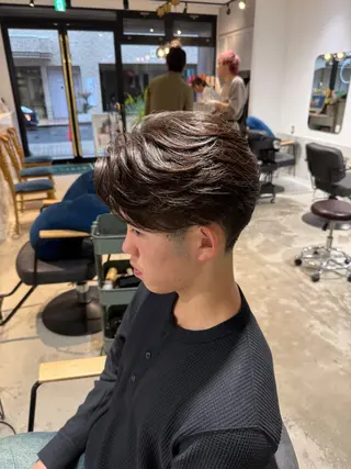 ショート パーマ メンズ メンズカットパーマ ✂️ JOYAのヘアスタイル