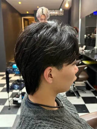 ミディアム メンズ joker所属・京都/伏見/メンズ/ 石田昂のヘアスタイル