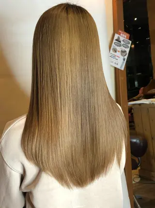 セミロング 似合わせ/たにざわ しんごう≫南草津のヘアスタイル