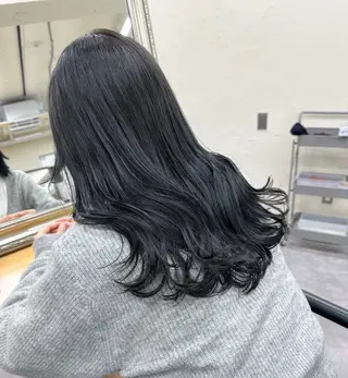 ロング カラー ウルフ・ボブ モデル✵HARUTOのヘアスタイル