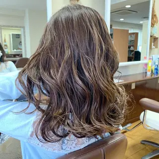 セミロング カラー ショート/似合わせ レイヤー/福岡聖容のヘアスタイル