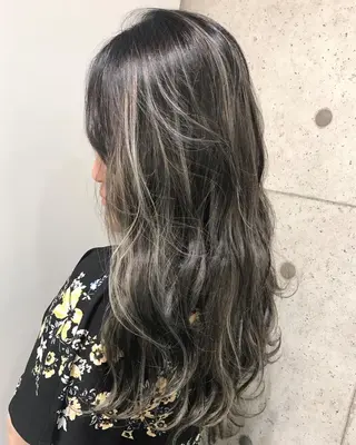ロング カラー ヘアアレンジ 縮毛矯正 髪質改善寺坂雄飛💐のヘアスタイル
