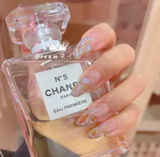 ネイル フィルイン・深爪矯正 長さ出し🎀のネイルデザイン