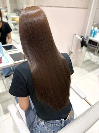 ロング カラー 銀座/レイヤー/ 透明感カラー✨りくのヘアスタイル