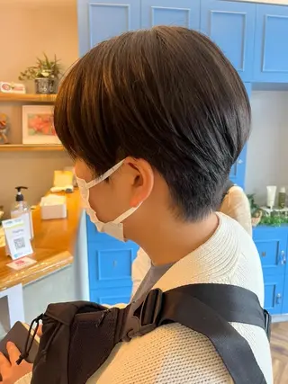 ショート 菊地 真優のヘアスタイル