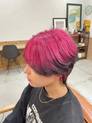 ショート カラー Wカラーレイヤーカ ット⚡️CHIAKIのヘアスタイル