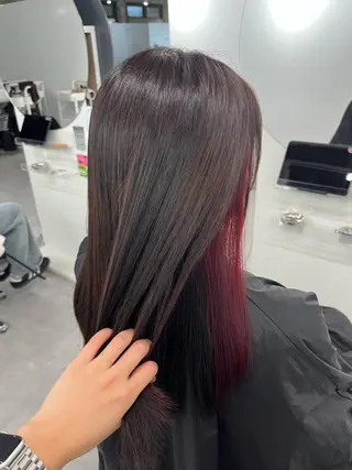 セミロング yuuna ✮ door whiteのヘアスタイル
