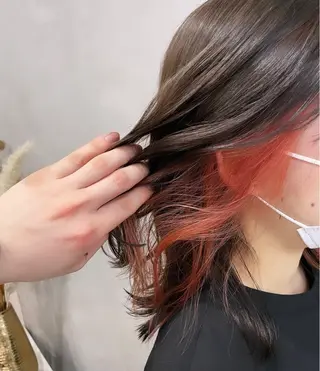 ミディアム カラー ✨似合わせ特化美容師 WILL上村 拳吾のヘアスタイル