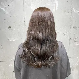 ロング カラー 赤み消しカラー 🍀JUNKIのヘアスタイル