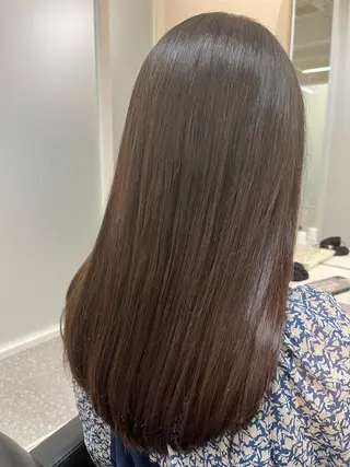 ロング 比嘉 黎花のヘアスタイル