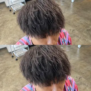 ミディアム 【メンズ職人】 ✂️佐藤友のヘアスタイル