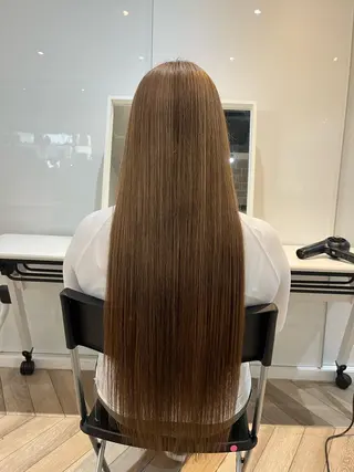 ロング カラー 中田 信太郎のヘアスタイル