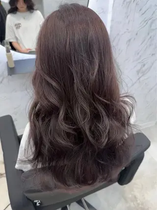 カラー ⋆✦ Leon カット¥1100のヘアスタイル