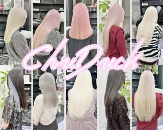 ミディアム カラー ケアブリーチ×ハイト ーン専門/SHOTAのヘアスタイル