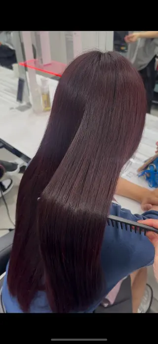 ロング カラー 大人っぽ韓国ヘア🤍 yuma🐈‍⬛のヘアスタイル