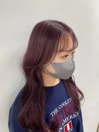 ロング 和歌山韓国ヘア🌙 MOEのヘアスタイル