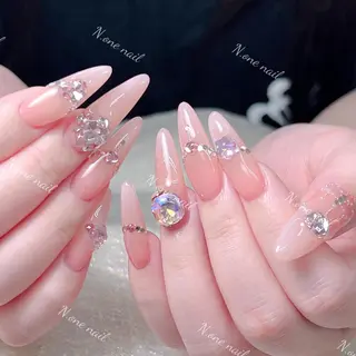ネイル 長いだし/スカルプ/ パラシェルN.oneのネイルデザイン
