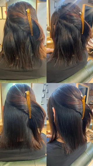 ロング raugh （ラフ）所属・raugh 谷山 楓のヘアスタイル