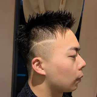 ショート 今井 杏星 【フェー ド/パーマ/カラー】のヘアスタイル
