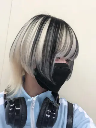 カラー SALOWIN栄 高須大貴のヘアスタイル