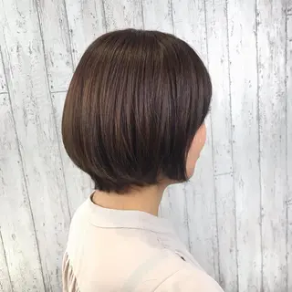 ショート カラー 田中 あかねのヘアスタイル