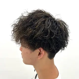 カラー パーマ メンズ 柏メンズカットパーマ NO.1タイチのヘアスタイル
