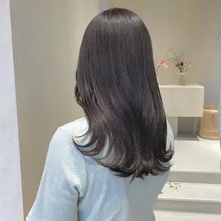 ミディアム カラー MURANAKA RYOのヘアスタイル