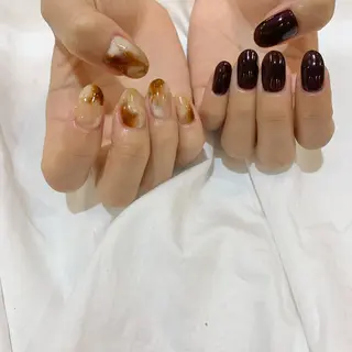 ネイル 藤原 胡桃のネイルデザイン
