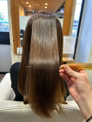 ロング 平野 佑有のヘアスタイル