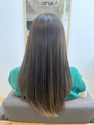 ロング Kasahara Akariのヘアスタイル