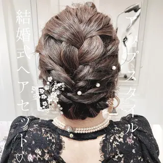 ロング 韓国カラーお任せ❤️ アサコサユリ🎀の眉毛・アイブロウイメージ