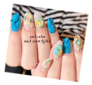 ネイル ﾈｲﾙﾙｰﾑﾘｯｶ 𝐦𝐚𝐲𝐮のネイルデザイン