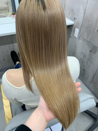 セミロング kyoka / 韓国 レイヤー/髪質改善のヘアスタイル