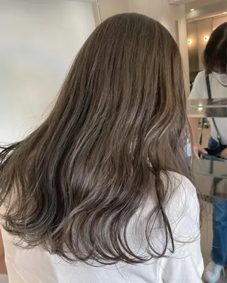 ロング カラー 🪞透け感&韓国ヘア 🪞honokaのヘアスタイル