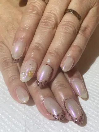 セミロング shandy nailのネイルデザイン