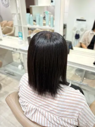 ミディアム カラー 長崎 真子のヘアスタイル