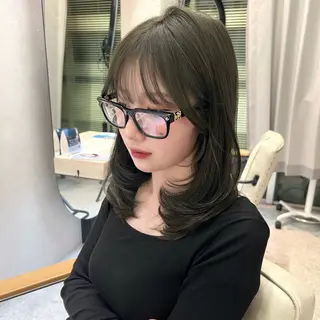 ミディアム 🇰🇷韓国艶髪🫧 一倉耀士郎のヘアスタイル