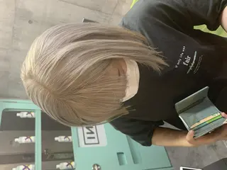 カラー ブリーチ難民の救世主 サロンINK.渋谷のヘアスタイル