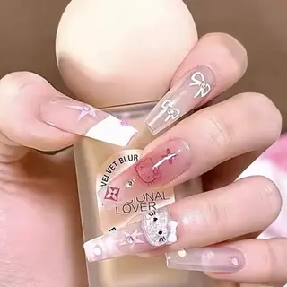 ネイル MoMoA Nail ネイル長さ出し専門店のネイルデザイン