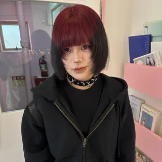 ショート カラー BEL所属・メイ ☪️のヘアスタイル