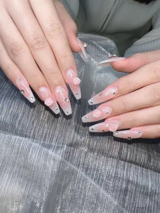 ネイル Lee Nails チップ長さだし専門店のネイルデザイン