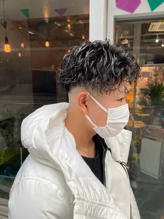 ショート パーマ Riganuts王子 Hayato✂︎のヘアスタイル