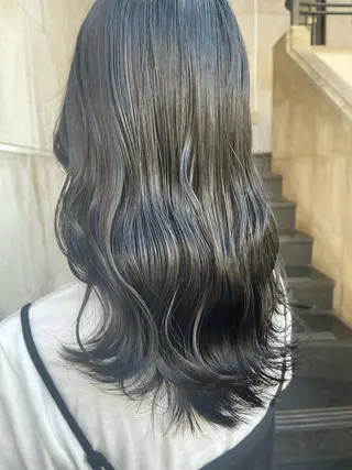 ロング カラー 髪質改善&美髪カラー ボブ&ロングRYOのヘアスタイル