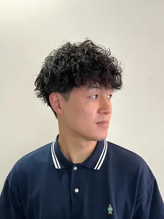 パーマ メンズ 茅ヶ崎パーマ特化/ スパイラル/ハルキのヘアスタイル