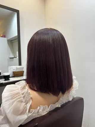 カラー 上田 愛來のヘアスタイル