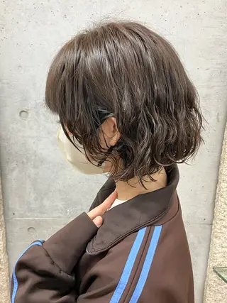 ミディアム パーマ ASAKURA所属・ASAKURA 美容室のヘアスタイル