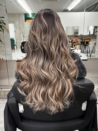 ロング カラー welring hair salonのヘアスタイル
