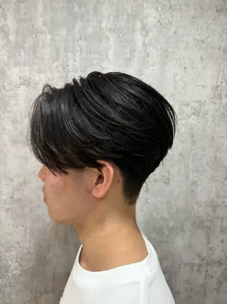 メンズ 髪質改善×白髪ぼかし 美容師✂️武澤龍賀のヘアスタイル