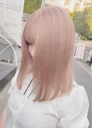 ロング カラー ダブルカラー特化💍 tiam💍韓国ヘアのヘアスタイル