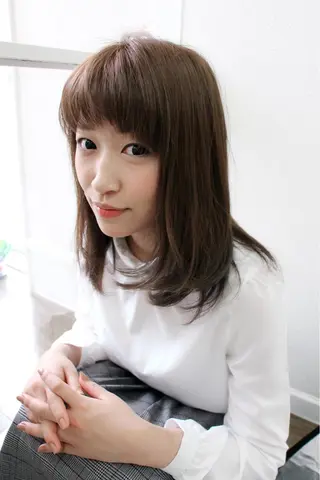 ミディアム カラー 【滝川市 美容師】 髙橋昌也のヘアスタイル